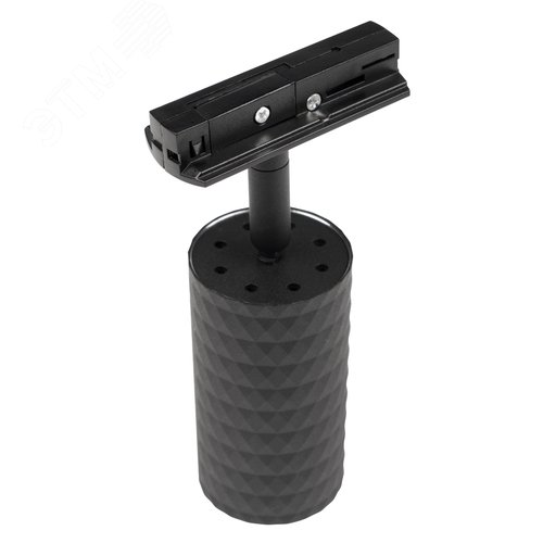 Изображение товара Светильник светодиодный трековый на шинопровод до 50W ДПО-50Вт черный под лампу GU10 (шт)