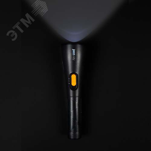 Фонарь светодиодный ручной черный Accu2-L1W-bk Li-Ion - фото 3