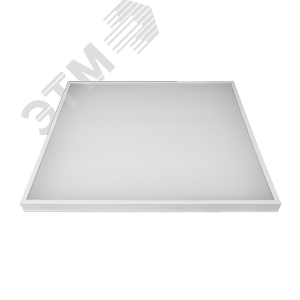 Светильник светодиодный ДВО-40w 4000K 595х595 3400Лм Ra90 с БАП IP40 - фото 3