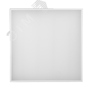 Светильник светодиодный ДВО-40w 6500K 595х595 3400Лм Ra90 с БАП IP40 - фото 1