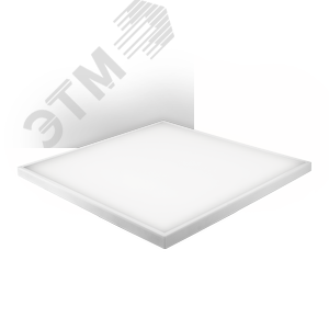 Светильник светодиодный ДВО-40w 6500K 595х595 3400Лм Ra90 с БАП IP40 - фото 2