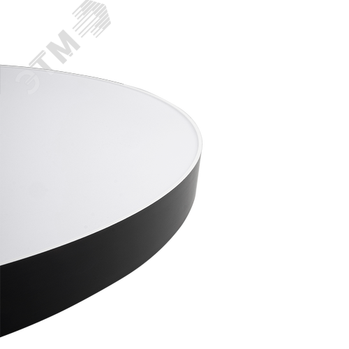 Светильник светодиодный ДБО-80w 4000К 5600Лм IP20 ''LUNA'' BLACK - фото 2