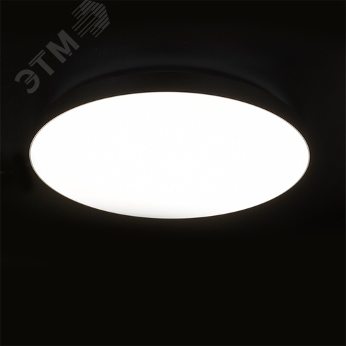 Светильник светодиодный ДБО-80w 4000К 5600Лм IP20 ''LUNA'' BLACK - фото 5