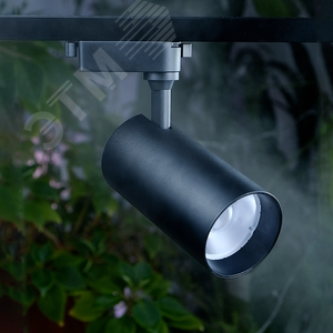 Светильник светодиодный трековый для растений на шинопровод ДПО- 24w 38 градусов BL черный IP40 - фото 9