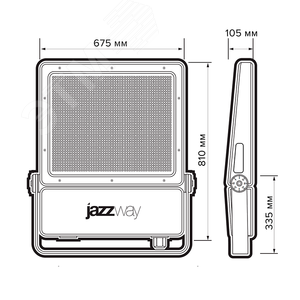 Прожектор светодиодный ДО-1000w 6500K 150000 Лм IP65 60 градусов - фото 8