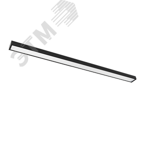 Светильник светодиодный ДПО-24вт 4000K 1950Лм IP40 черный - фото 2