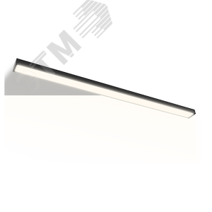 Изображение товара Светильник светодиодный ДПО-24вт 4000K 1950Лм IP40 черный (шт)