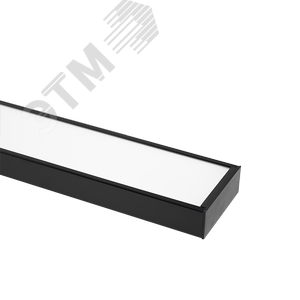 Светильник светодиодный ДПО-36вт 4000K 3200Лм IP40 черный - фото 4