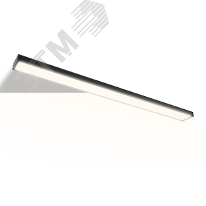 Изображение товара Светильник светодиодный ДПО-36вт 4000K 3200Лм IP40 черный (шт)