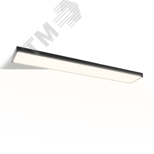 Изображение товара Светильник светодиодный ДПО-45вт 4000K 4200Лм IP40 черный (шт)