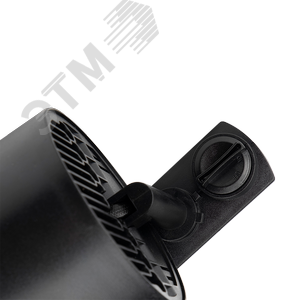 Светильник светодиодный трековый на шинопровод ДПО GX53 PTR 31 GX53 BL 230 В IP2 без лампы черный корпус - фото 4