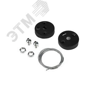 Изображение товара Комплект креплений PSO-01 S-2x1.0 м BLACK для подвесного монтажа (шт)