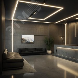 Лента светодиодная 30Вт/м 24В 4000K белый IP20 240 LED/м 5м - фото 4