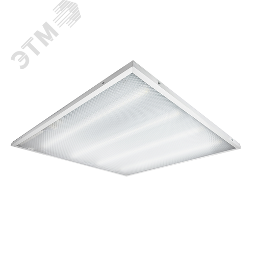 Светильник светодиодный ДВО-36w 588х588х19 4000K 3600Лм призма Грильято IP40 - фото 4