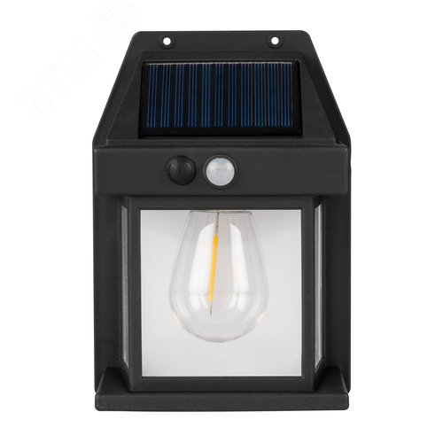 Светильник светодиодный на на солнечной батарее, с датчиком движения SLR-W04 филамент ФАZA - фото 2
