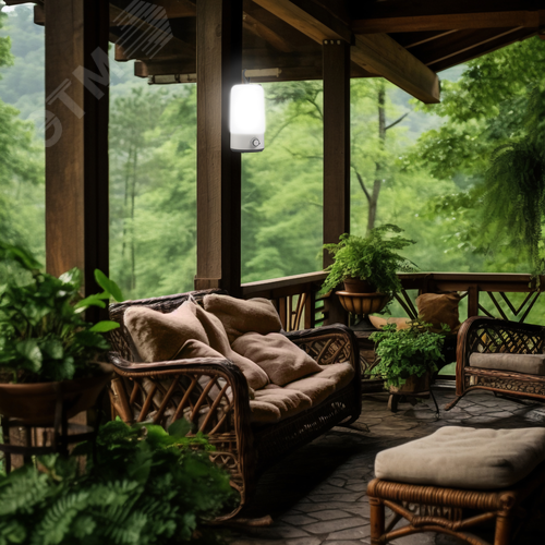 Фонарь-светильник универсальный Фонарь Accu5-L44-wh - фото 9