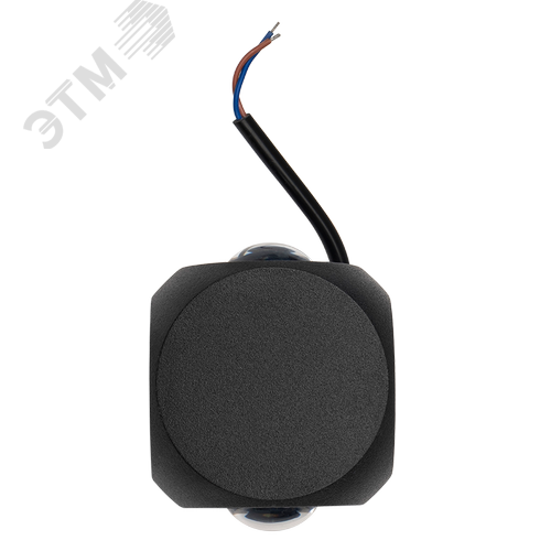 Светильник архитектурный фасадный светодиодный PWL-07565/80D 2x2w 4000K BL IP54 черный - фото 2