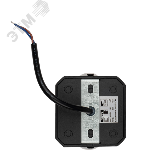 Светильник архитектурный фасадный светодиодный PWL-07565/80D 2x2w 4000K BL IP54 черный - фото 3