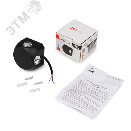 Светильник архитектурный фасадный светодиодный PWL-07575/80D 4x2w 4000K BL IP54 - фото 4