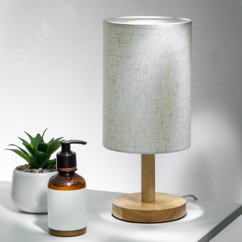 Светильник светодиодный из натурального дерева настольный JH1-01-iv - фото 7