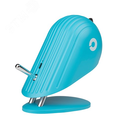 Светильник настольный аккумуляторный светодиодный ПТАШКА синий - фото 4