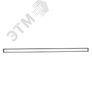 Светильник светодиодный ДПО-24Вт 4000К IP40 черный для реечных потолков - фото 2