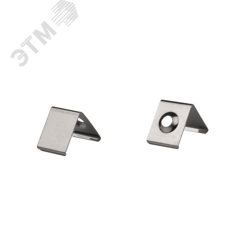 Клипса крепежная для PAL 1616 алюминий - фото 1