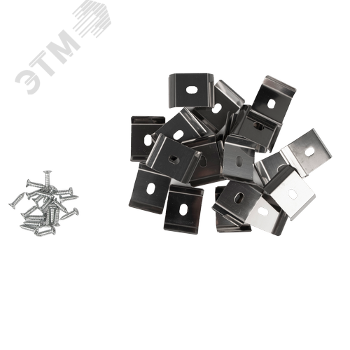 Клипса крепежная для PAL 5050 алюминий - фото 2