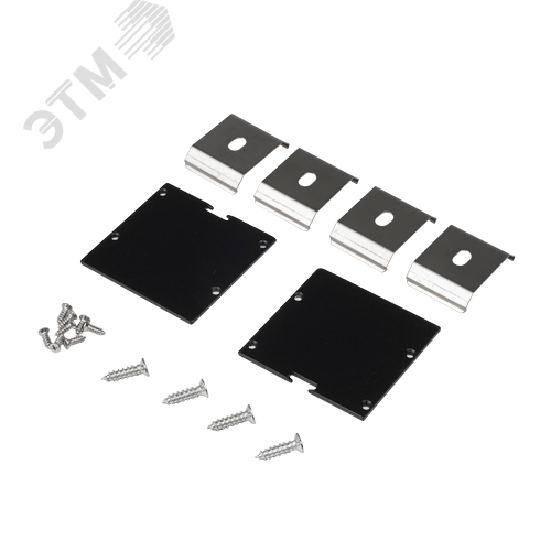 Заглушка торцевая для PAL5050 BLACK /набор 2шт/ - фото 1