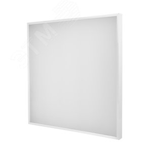 Светильник светодиодный 595х595 ДВО- 50w 6500K 4300Лм IP40 равномерная засветка - фото 2