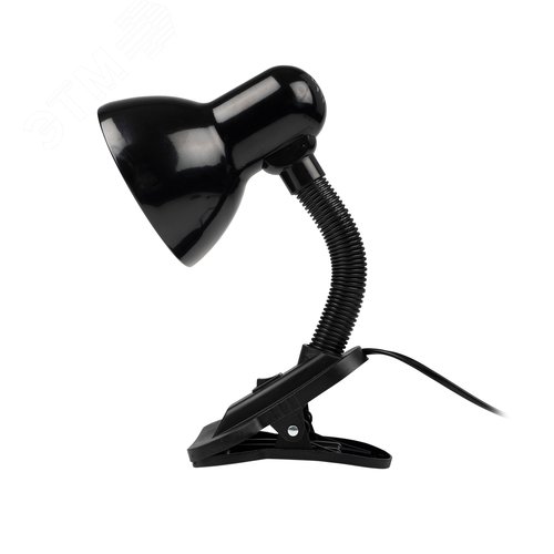 Светильник светодиодный настольный TBL-04 Е27 на прищепке черный ФАZА - фото 2