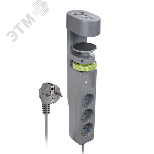 Изображение товара Удлинитель ETD-03U-150-gy 3 x 1,5 (шт)