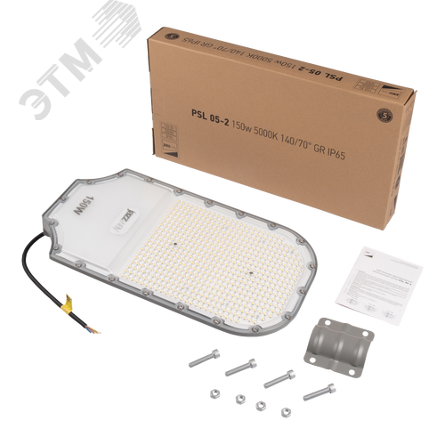 Светильник светодиодный консольный ДКУ 05-2 150Вт 5000К 27000 Лм IP65 серый 5 лет гарантии - фото 2