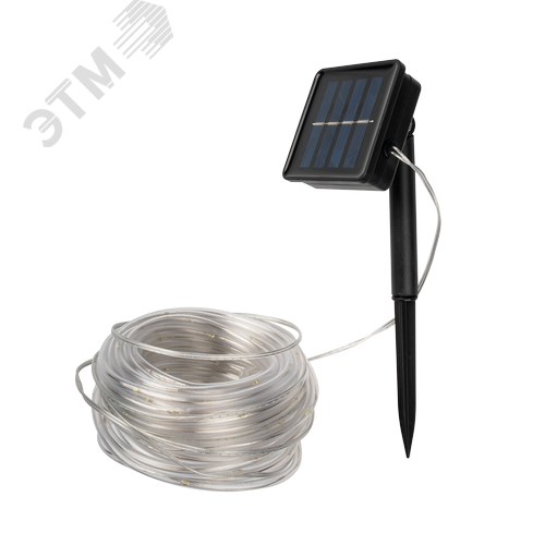 Изображение товара Гирлянда солнечная светодиодная SLR-G06-100W холодный белый свет 100 LED ФАZА (шт)