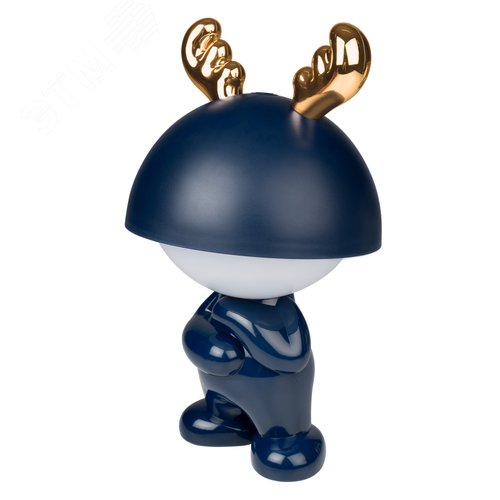 Светильник-ночник светодиодный ФАЗИКИ-3 ФЕЛИКС синий ФАZА - фото 3