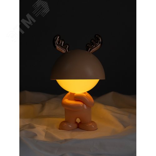 Светильник-ночник светодиодный ФАЗИКИ-3 ФЕЛИКС желтый, ФАZА - фото 2