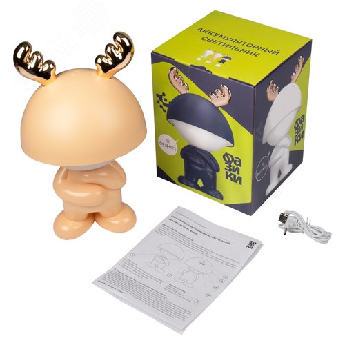 Светильник-ночник светодиодный ФАЗИКИ-3 ФЕЛИКС желтый, ФАZА - фото 6