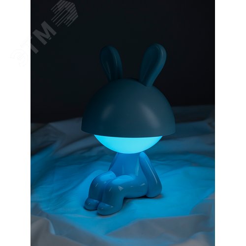 Светильник-ночник светодиодный ФАЗИКИ-3 ФИБИ голубой ФАZА - фото 8