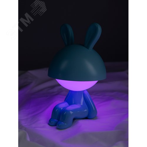 Светильник-ночник светодиодный ФАЗИКИ-3 ФИБИ голубой ФАZА - фото 7