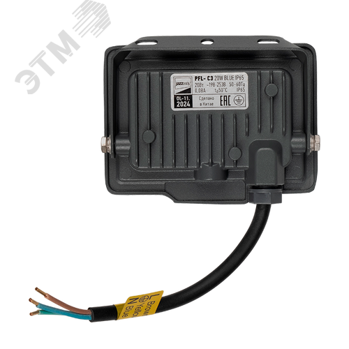 Прожектор светодиодный ДО-20 Вт IP65 GREEN цвет свечения ЗЕЛЕНЫЙ - фото 4