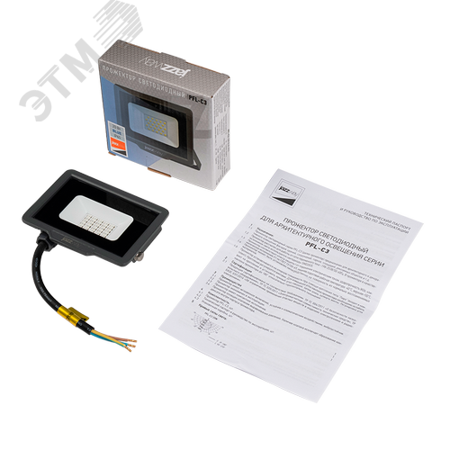 Прожектор светодиодный ДО-20 Вт 1700 Лм IP65 BLUE цвет свечения СИНИЙ - фото 4