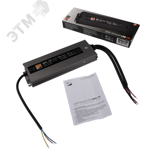 Драйвер LED, 400Вт, 12В IP67 - фото 7