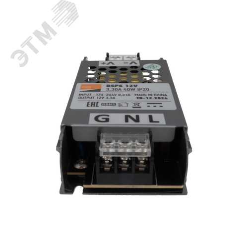 Драйвер LED, 40Вт, 12В IP20 - фото 4