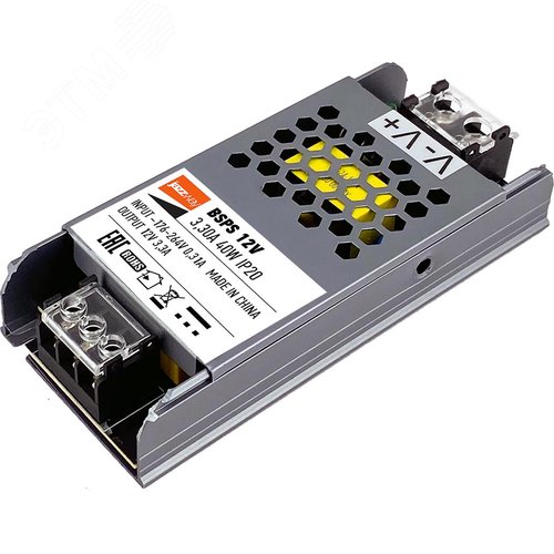 Изображение товара Драйвер LED, 40Вт, 12В IP20 (шт)