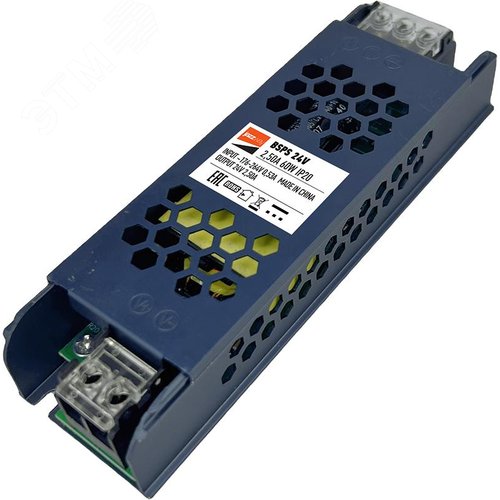 Драйвер LED,60Вт, 24В IP20 - фото 1