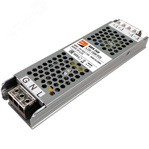 Драйвер LED, 150Вт, 24В IP20 - фото 1