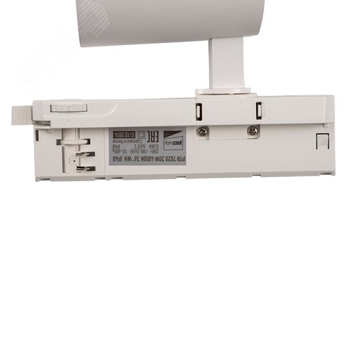 Светильник трековый трехфазный ДПО 7020 LED-20 Вт 2200 Лм 4000К IP40 белый 36 град 180–265В - фото 6