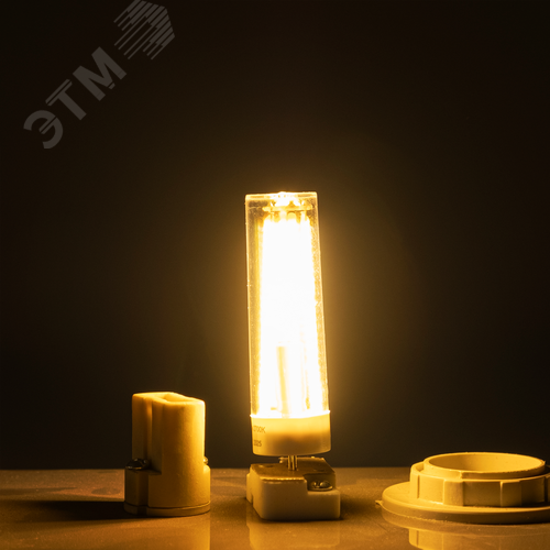 Лампа светодиодная филаментная LED G4 PRO 8w 2700K теплый 700Lm 230V - фото 4