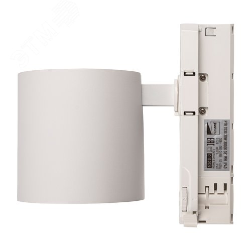 Светильник трековый трехфазный ДПО 7020 LED-30 Вт 3300 Лм 3000К IP40 белый 36 град 180–265В - фото 2