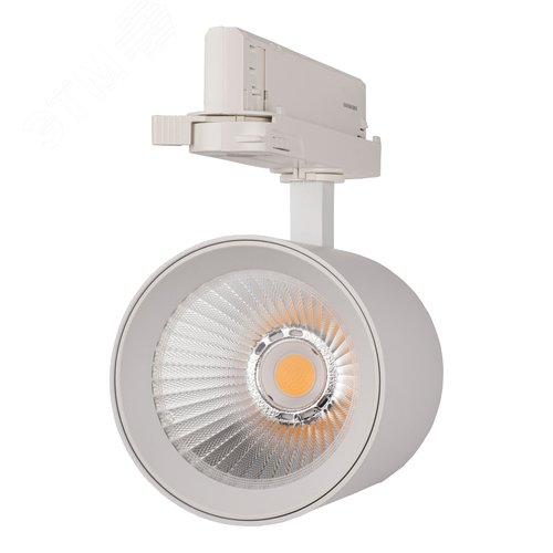 Светильник трековый трехфазный ДПО 7020 LED-30 Вт 3300 Лм 4000К IP40 белый 36 град 180–265В - фото 2
